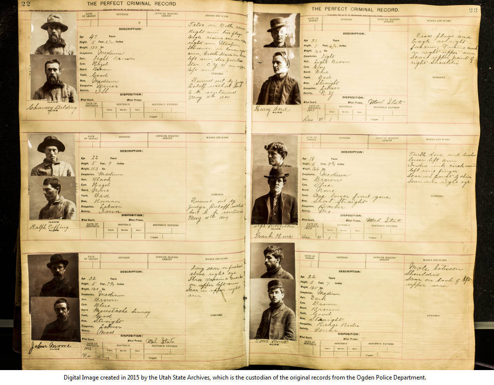 Featured image for “Ogden Police Department Arrest and Jail Record Books Online”