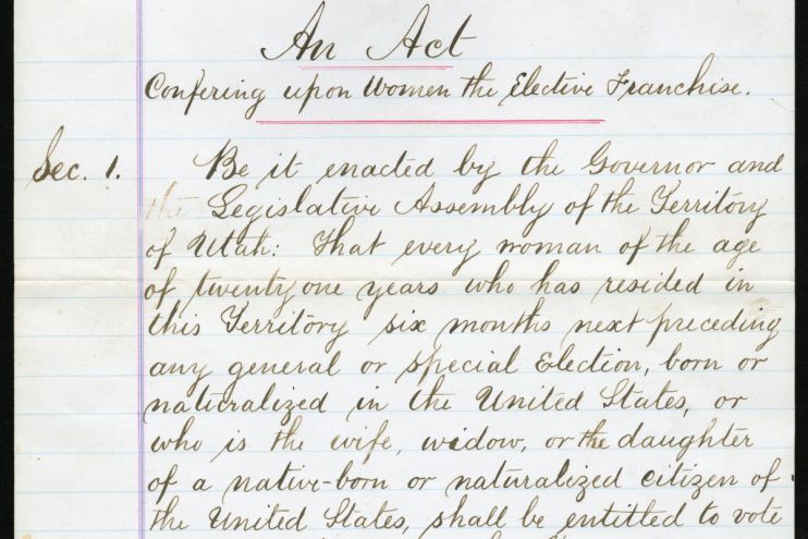 Clip of 1870 bill file