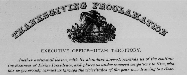 Featured image for “The Thanksgiving Proclamation of 1877”