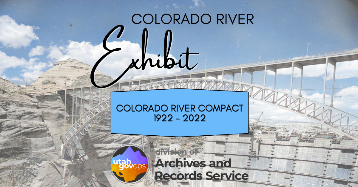 Colorado River Records Exhibit Poster