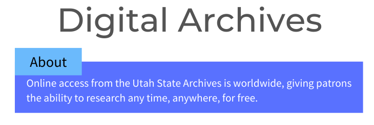 Featured image for “2021-2022 in the Utah State Digital Archives”
