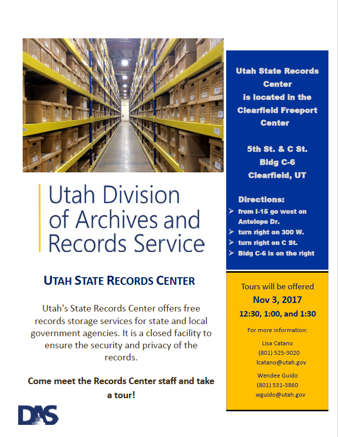 Featured image for “Come See the State Records Center Staff in Action!”
