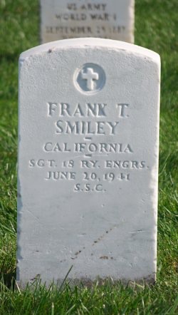 Gravestone of Frank T. Smiley