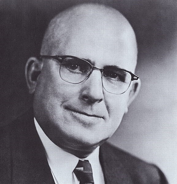 Black and white photograph of Utah Governor George D. Clyde.