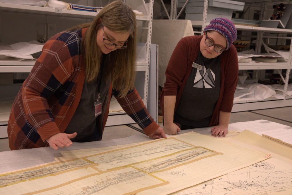 Many of NHMU’s historical archeological maps are still in active use in current scientific projects. Digital versions of these maps will be available to future researchers and help preserve the condition of the original paper copies.