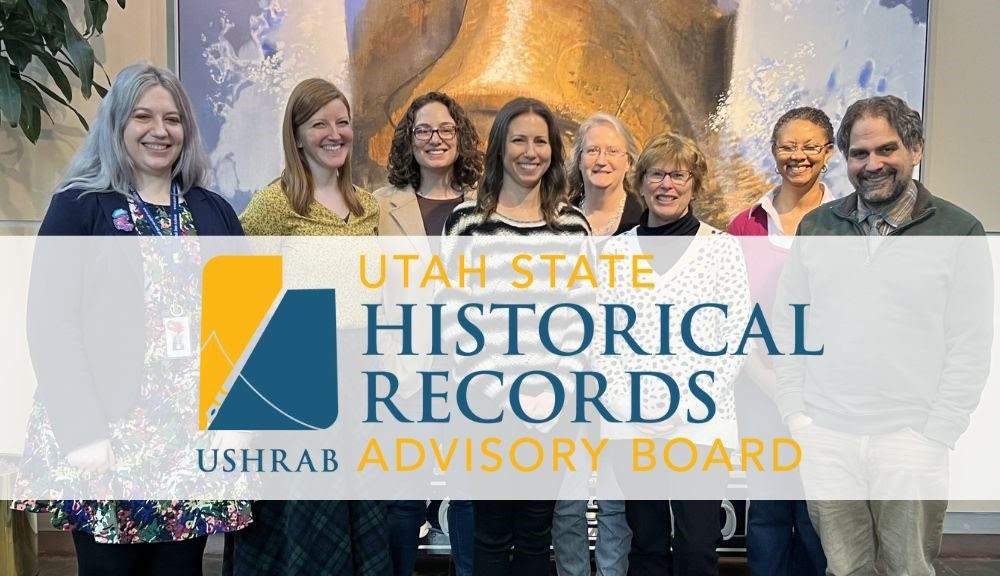 The USHRAB board posing with the logo superimposed on top