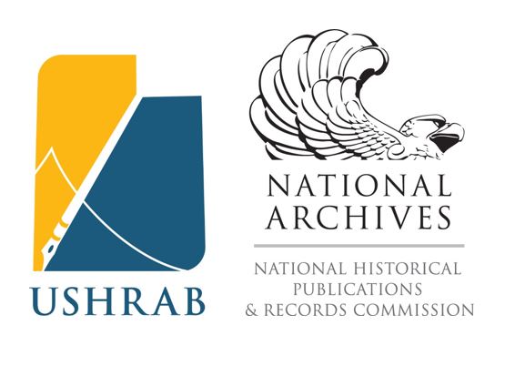 Logos of USHRAB and National Archives NHPRC