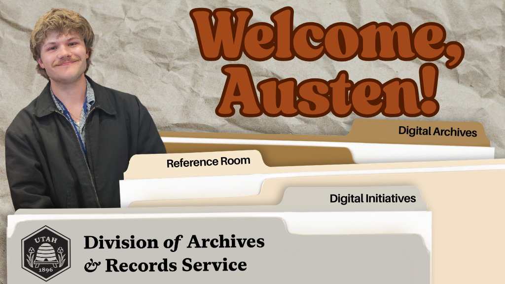 Featured image for “Meet Austen: Our New Reference Archivist”