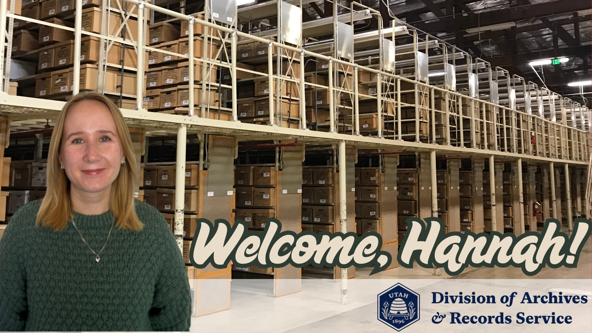 Featured image for “Meet Hannah: Our New Archives Technician”