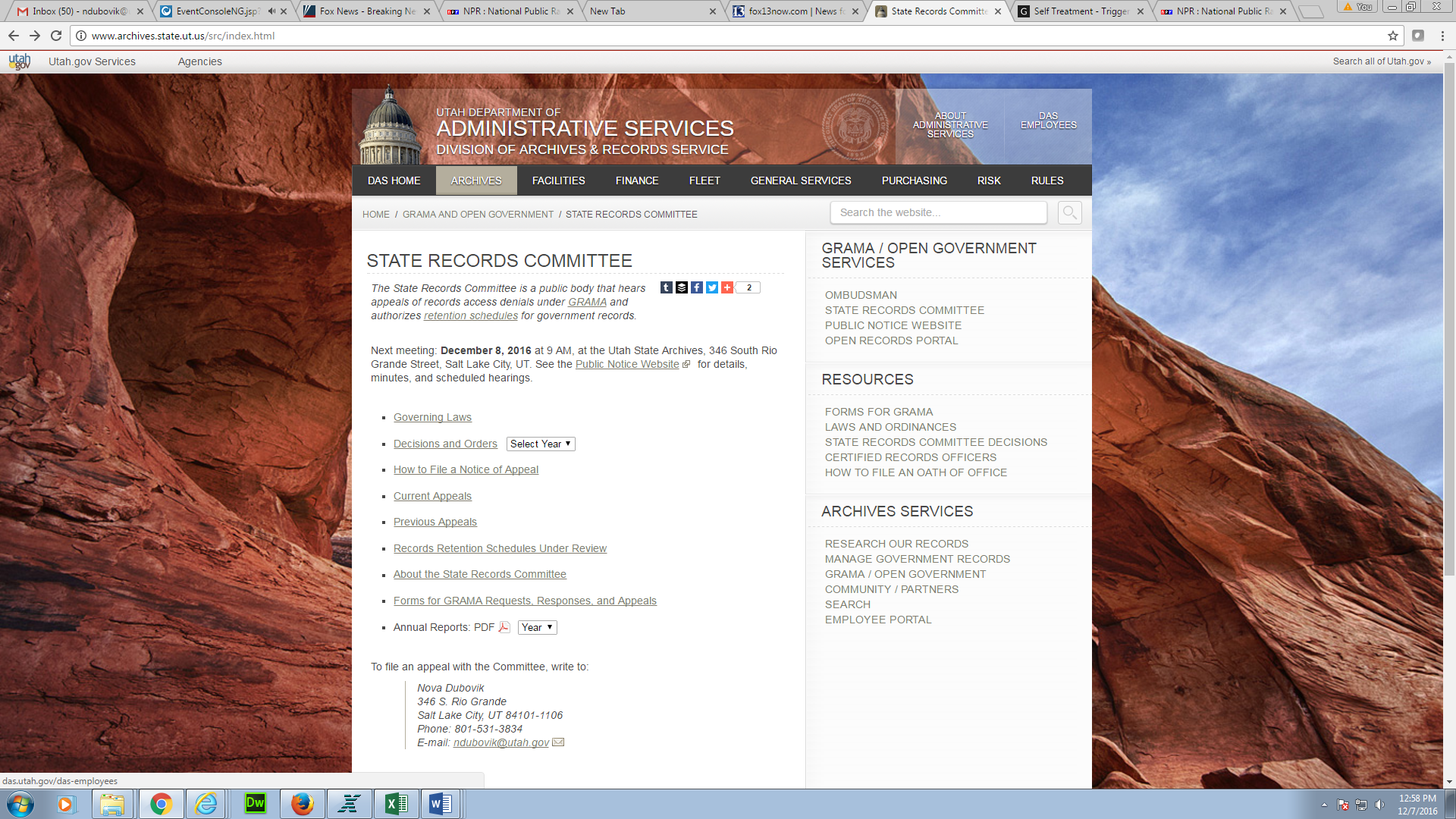 Featured image for “How to find State Records Committee Decisions and Orders.”