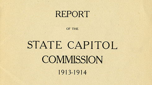 Clip from State Capitol Commission Biennial Reports