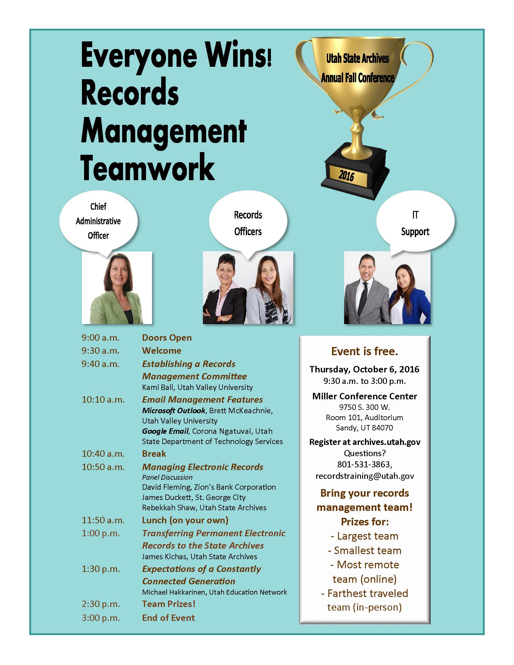 Featured image for “Everyone Wins! Records Management Teamwork”