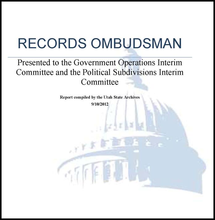 Featured image for “First State Records Ombudsman Report”