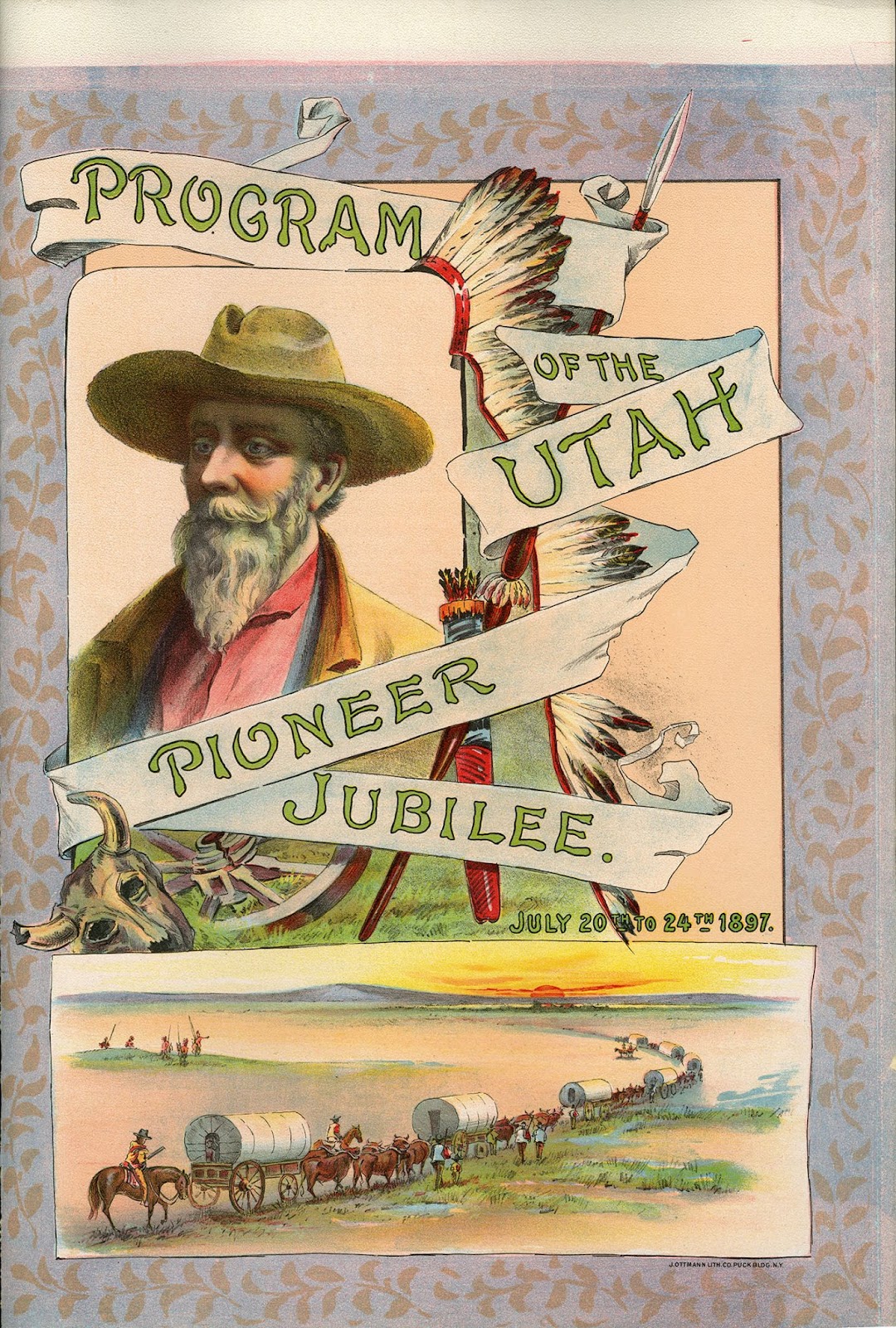 1897 Pioneer Jubilee Poster