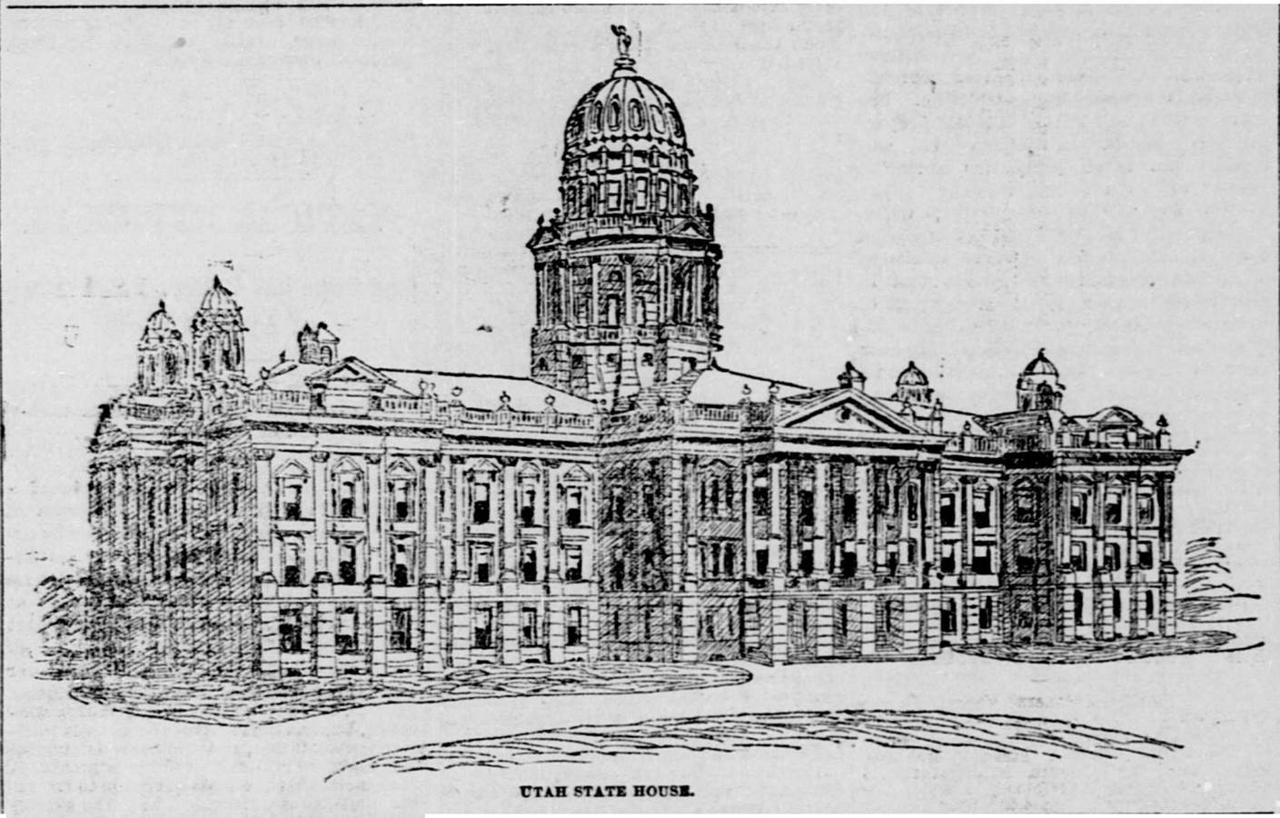 E. E. Meyers Proposed Capitol Design